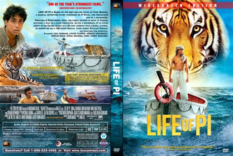 Life Of Pi 2013 R0 Custom Movie Dvd Front Dvd Cover