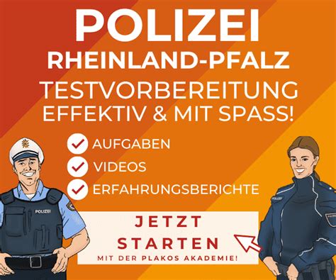 Polizei Rheinland Pfalz Bewerbung Das Musst Du Wissen Plakos