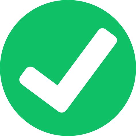 tick icon sign symbol design 10152358 PNG