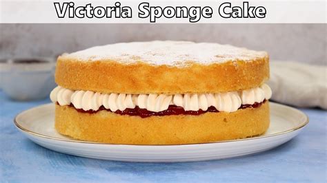 Victoria Sponge Cake Recipe No Baking Powder