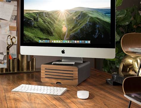 Twelve South HiRise Pro iMac Stand | Imac stand, Imac, Imac desk setup