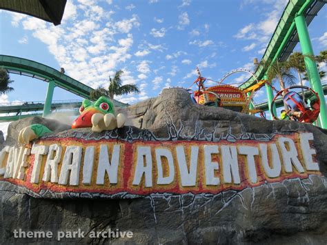 Cave Train Adventure At Santa Cruz Beach Boardwalk Theme Park Archive