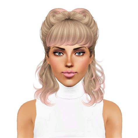 Cazy S 11 Hairstyle Retextured By Sjoko Sims 3 Hairs