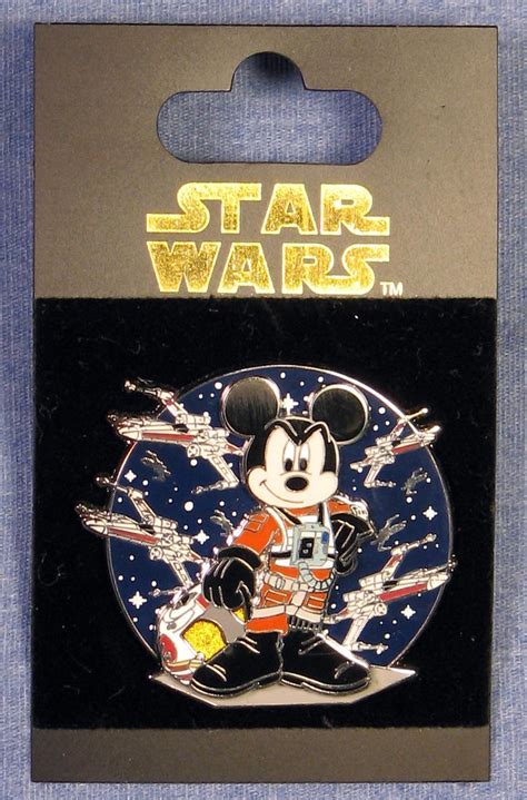 X Wing Pilot Mickey Mouse Pin Franmoff Flickr