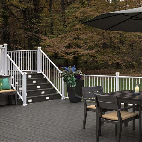 Can attach to any type post, wood, composite, or aluminum.\\\\ntop rail and posts sold separately.\\\\ndue to the length of these, larger orders may be shipped freight. Deckorators Classic aluminum Textured White Aluminum Deck ...