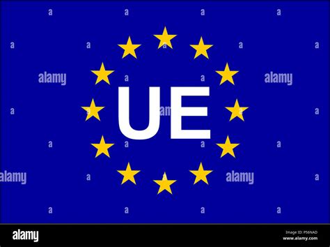La Bandera De La Unión Europea Ue Símbolo Ans Fotografía De Stock Alamy