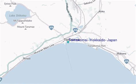 Tomakomai Hokkaido Japan Tide Station Location Guide
