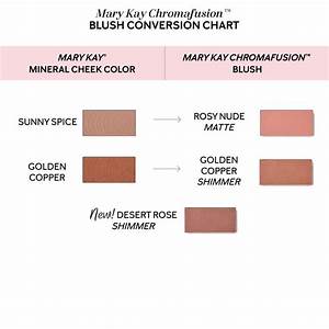 Blush Conversion Chart Mary Cosmetics Mary Consultant Mary