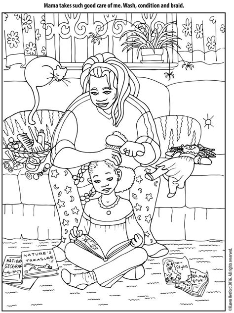 African American Kids Coloring Pages Coloring Pages