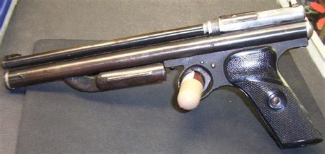 Crosman Model 130 22 Caliber Pump Air Pistol Old