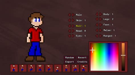 Character Sprite Designer By Tingthing Gamemaker Marketplace