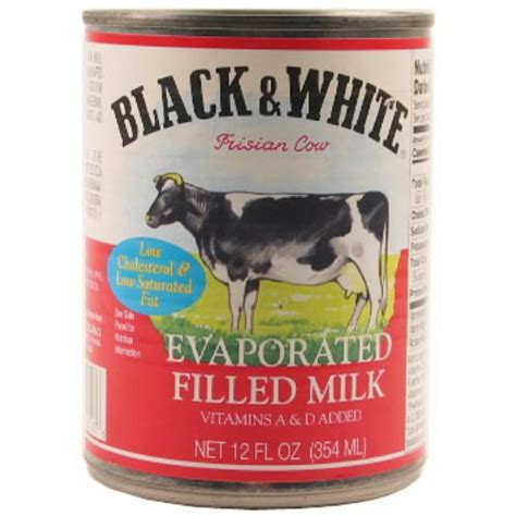 New 301771 Black White Evaporated Milk 12 Oz 24 Pack Can Food Cheap