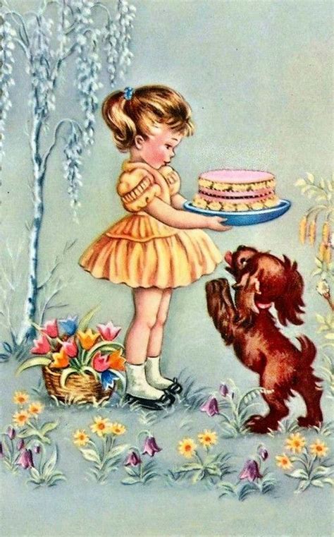 Sweetkids Vintage Birthday Cards Vintage Birthday Vintage Cards