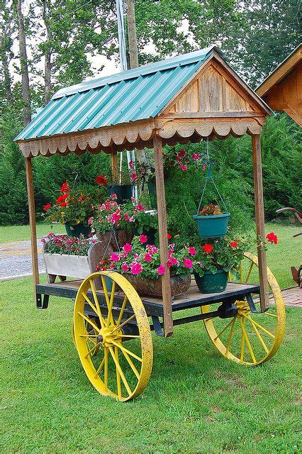 156 Best Wheelbarrows And Wagons In The Garden Images On Pinterest
