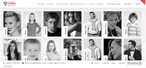 21 Best Model Agency Wordpress Themes 2021 Avasta
