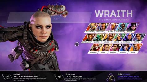 Apex Legends Wraith Information Win As Wraith In Season Top Betting Esports