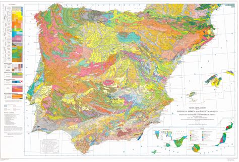 Sie erhalten hier die neuen versionen der bestellten produkte in den. Landkartenblog: Geologische Landkarte von Spanien ud Portugal