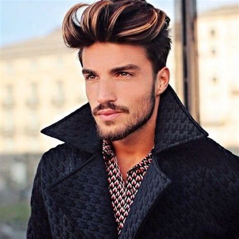 This color is a more natural white. Hair Color Trends and Ideas for Men