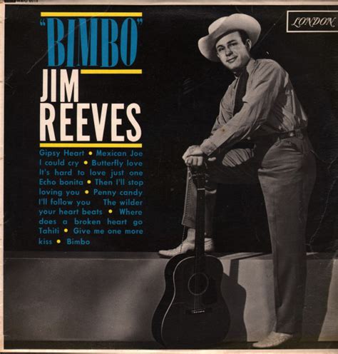 Jim Reeves Bimbo Vinyl Lp Compilation Lp Record Mono Vinyl Records And Cds For Sale Online