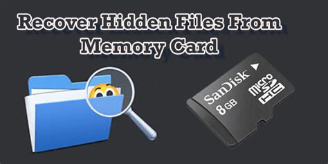 If the storage device doesn't have these setting enabled or. 4 Working Ways To Recover Hidden Files From Memory Card
