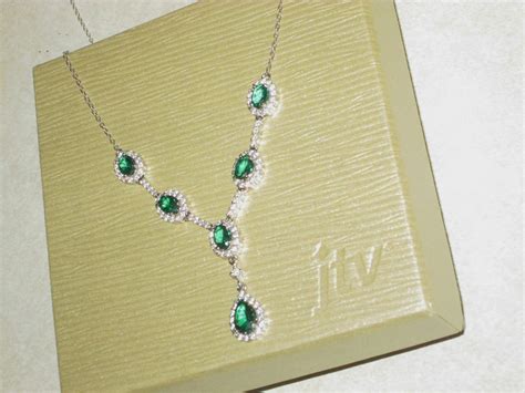 Mommie Of 2 Bella Luce Green Quartz Necklace