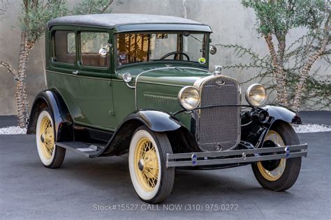1931 Ford Model A Deluxe Tudor Sedan Beverly Hills Car Club