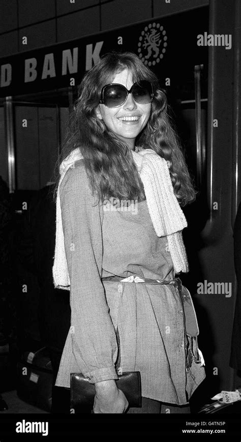American Model Bebe Buell Black And White Stock Photos And Images Alamy
