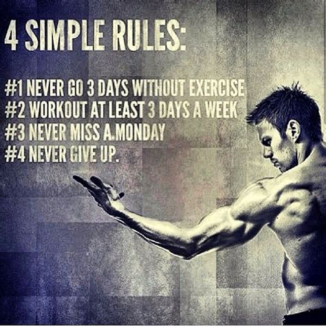 4 Simple Rules Fitness Workouts Fitness Goals Fun Workouts Sport