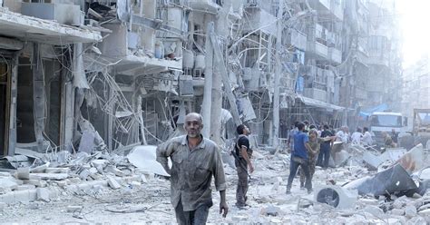 Video Shows Horror Of Life Under Barrel Bombs In Syria Huffpost