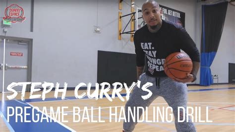Steph Currys Pregame Ball Handling Drill Youtube