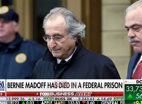 Bernie Madoff Of Ponzi Scheme Infamy Has Died In Prison