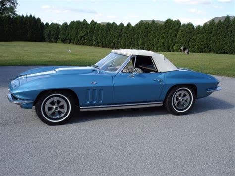 1965 Corvette Convertible Numbers Matching Classic Chevrolet Corvette