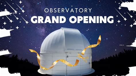 West Michigans First Public Stargazing Observatory Ready To Open