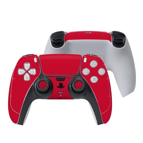 Sony Ps5 Controller Skin Solid State Red By Solid Colors Decalgirl
