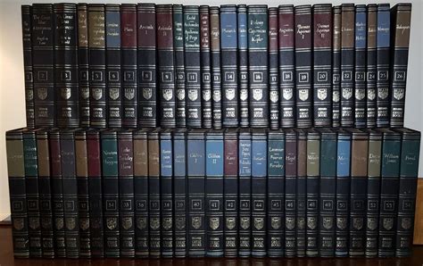 The foundational library for a liberal arts. Britannica great books of the western world 54 volumes ...