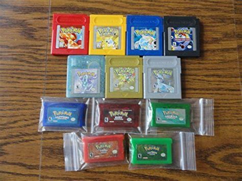 Pokemon Gameboy Color Advance Legacy Collection All Of