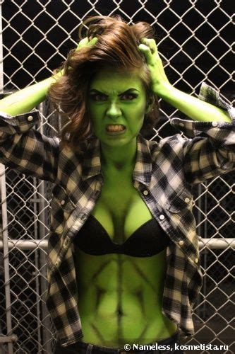 She Hulk Makeup — Отзывы о косметике — Косметиста Halloween Cosplay Scary Halloween Halloween