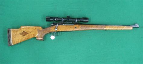Custom Springfield 1903 Bolt Action Rifle Birds Eye Maple Mannlicher