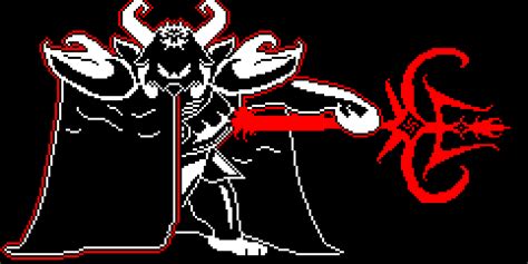 Asgore Battle Sprite Undertale Expert Mode Pixel Art Maker