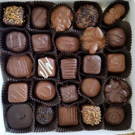 Assorted Boxed Chocolates One Pound Snooks Candies
