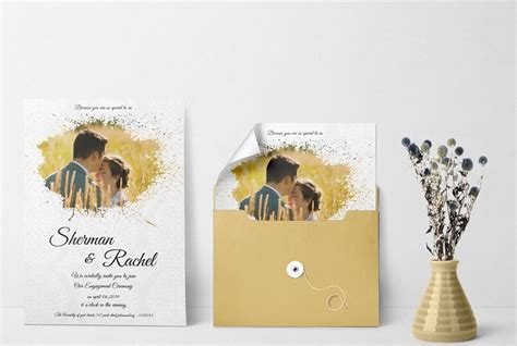 Creative Engagement Invitation Card Designs