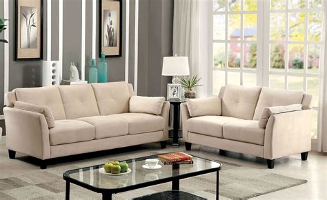 For a gorgeous sofa set, price 10000 to 15000 is a good range especially for those who are setting up their own home for the first time. Ysabel 2 pc Sofa and Loveseat in beige - Sofa Sets - Living Room