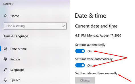 How To Change The Time And Date Settings On Your Windows 10 Computer