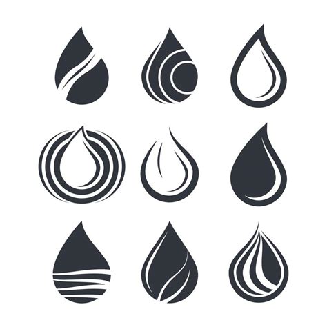 Water Drop Logo Images 3207149 Vector Art At Vecteezy