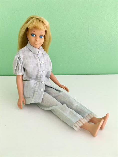Vintage Barbie Pajama Party Color Blue Top And Etsy In Vintage Barbie Barbie