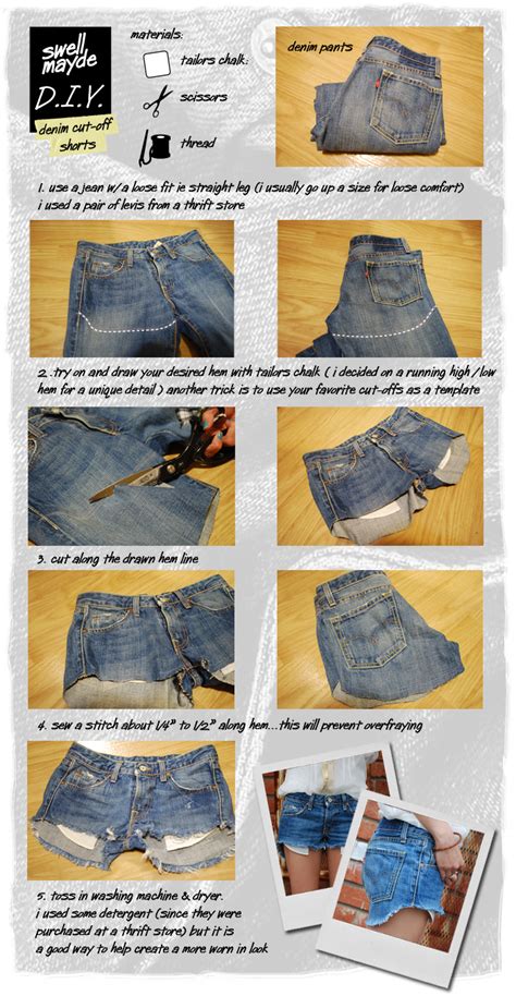 Diy Denim Cut Off Shorts Pictures Photos And Images For Facebook