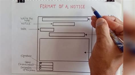 Maybe you would like to learn more about one of these? Notice Writing for class 11 and 12 - YouTube