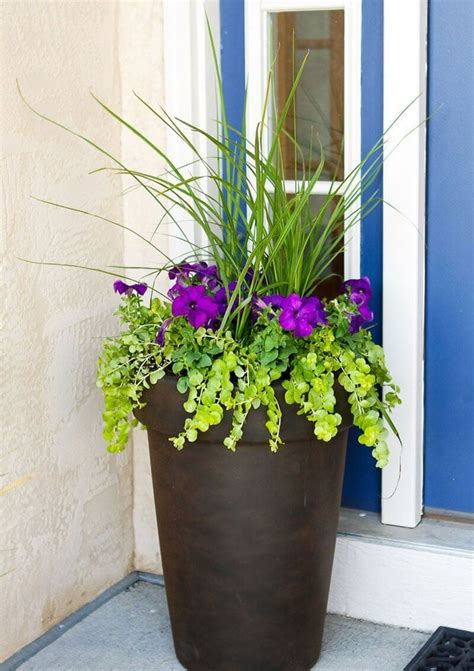 Best Front Door Flower Pot Porch Planter Ideas In