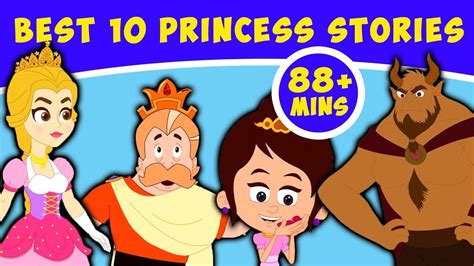 Best 10 Princess Stories For Kids Bedtime Stories English Cartoon