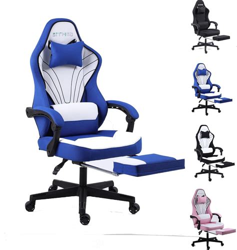 Sitmod Gaming Chair With Footrest Big And Tall Adjustable